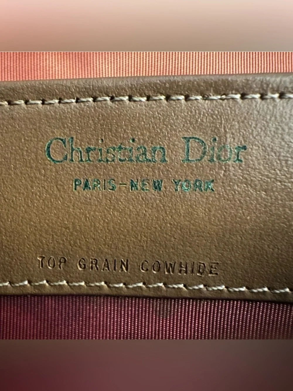 Dior 1980s vintage